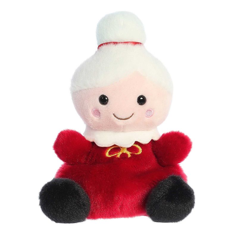Aurora Mini Red Palm Pals 5" Mrs. Claus Adorable Stuffed Animal, 1 of 5