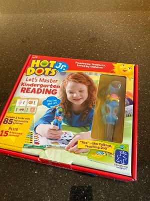 Educational Insights Hot Dots Jr. Let's Master Pre-k Reading Set &  Interactive Pen : Target