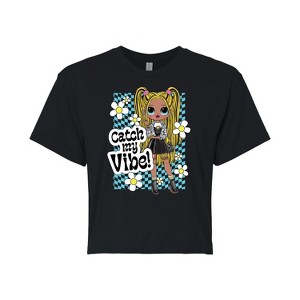 Women's - LOL Surprise! - Catch My Vibe Cropped Graphic T-Shirt - 1 of 4