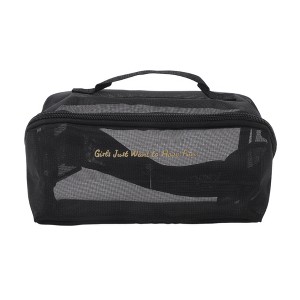 Unique Bargains Durable Large Capacity Makeup Bag 1 Pc - 1 of 4