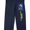 Transformers Beast Wars Optimus Primal T-Rex Men's Navy Sleep Pajama Pants - 2 of 4