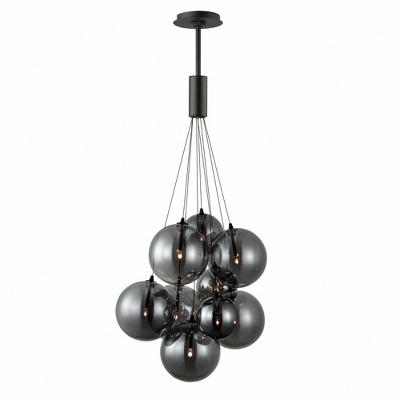 ET2 Lighting Burst 9 - Light Pendant in  Black