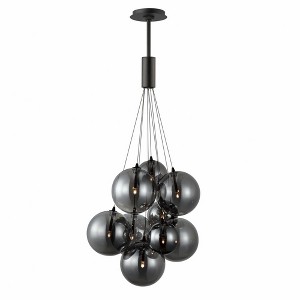 ET2 Lighting Burst 9 - Light Pendant in  Black - 1 of 3