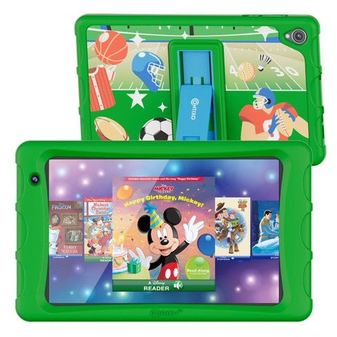 Contixo 8" Android Kids Tablet 64GB  (2024 Model), Includes 80+ Disney Storybooks & Stickers, Kid-Proof Case with Kickstand (K80) - image 1 of 4