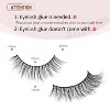Natural Lashes Wispy Lashes Natural Look False Eyelashes Natural Flared Eyelashes False Eye 7 Pairs - 2 of 4