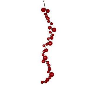 Vickerman Candy Christmas Ball Ornament Garland - 1 of 3
