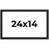 PosterPalooza | 24x14 Bamboo Picture Frame, UV Acrylic, 4 Finishes - Brown, Black, Gold, and Natural - 2 of 4