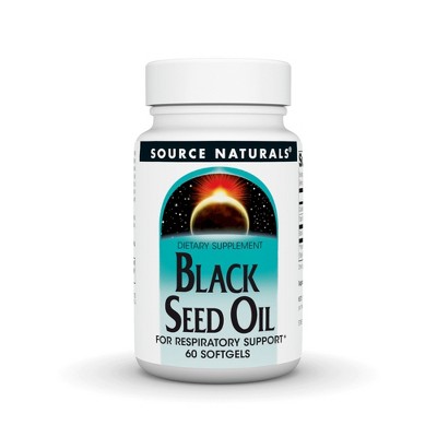 Black Cumin Seed 500 mg by Source Naturals, Inc.  -  60 Softgel
