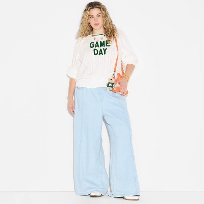 Women's Game Day Pullover Sweater - Wild Fable™
