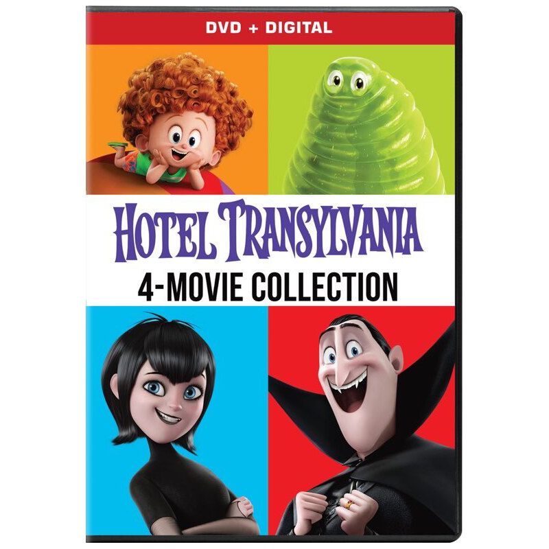 Hotel Transylvania 1/2/3 : Transformania (Multi-Feature) (4 Discs) (DVD + Digital), 1 of 2