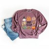 Cozy Season Watercolor Icons -  Womens Sweatshirt - 4 of 4