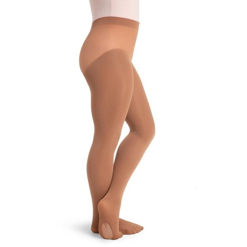Capezio - Capezio Girls Ultra Soft Self Knit Waistband Athletic Dance