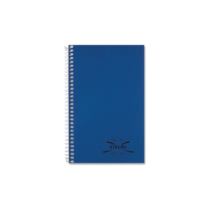 National Single-Subject Wirebound Notebooks, Medium/College Rule, Blue Kolor Kraft Front Cover, (80) 7.75 x 5 Sheets, 1 of 5