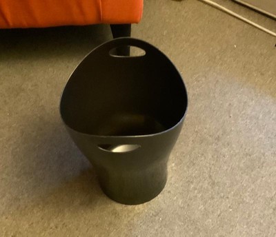 Umbra 2.2gal Garbino Indoor Trash Can Black : Target