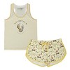 Harry Potter Quidditch The Golden Snitch Women's Racer Back Tank Top & Dolphin Lounge Shorts Sleepwear Set - 4 of 4