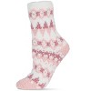 Memoi Pink Diamond Cozy Non-Skid Sock & Fleece-Lined Legging Set - 2 of 4
