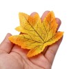 Unique Bargains Wedding Thanksgiving Halloween Decoration Artificial Maple Leaves 200 Pcs - 4 of 4