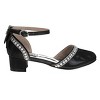 Badgley Mischka Girls' Low Heeled Dress Shoes. (Little Kids/Big Kids)Black, Size: 8 - image 2 of 4