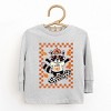 Happy Fall Racoon Skater - Toddler Long Sleeve Graphic Tee and Youth Long Sleeve Graphic T-Shirt - 2 of 3