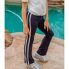 Girl Boot cut legging with side taping - Paper Flower - 2 of 2