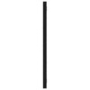 vidaXL Bathroom Mirror Black 39.4"x0.6"x14.6" Engineered Wood - 4 of 4