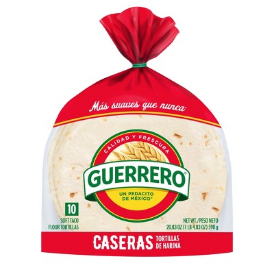 Guerrero Taco Size Flour tortillas