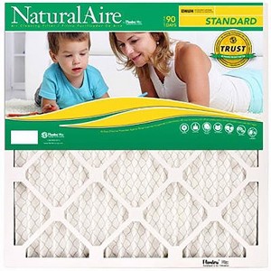 NaturalAire 14 in. W X 36 in. H X 1 in. D Synthetic 8 MERV Pleated Air Filter (Pack of 12) - 1 of 1