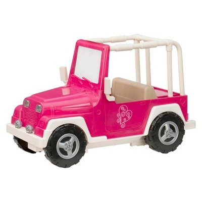 Our Generation My Way and Highways 4x4 Doll Vehicle - Pink and White