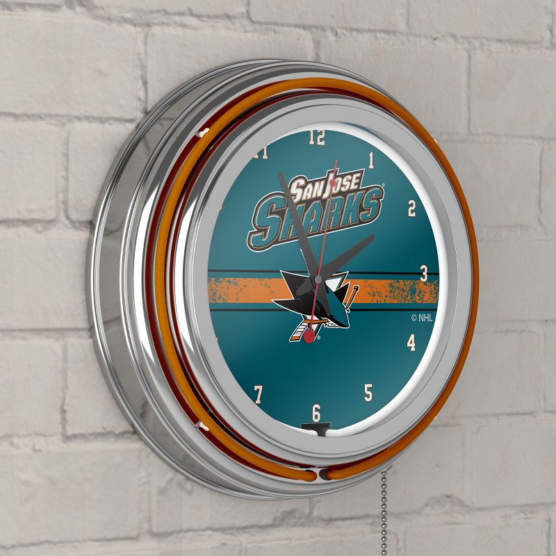 NHL Neon Wall Clock, 3 of 6