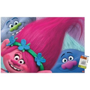Trends International Trolls - Hair Unframed Wall Poster Prints - 1 of 4