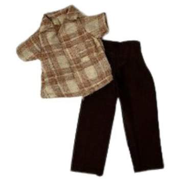 Doll Clothes Superstore Casual Brown Clothes Fit GI Joe And Barbie's Friend Ken