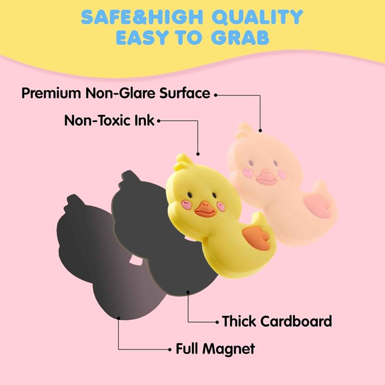 Joyfy 12 Pcs Farm Animal Magnets for Fridge Cute Refrigerator Magnet for Kids Toddler Funny Magnetic Toys Party Favor Birthday Gifts Classroom prize, 4 of 5