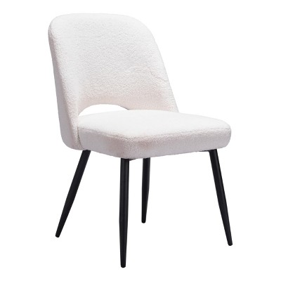 Zuo Teddy Dining Chair (Set of 2) Ivory