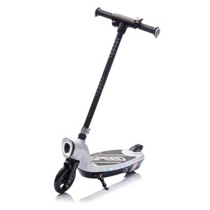 VisioGear Kids Ride On Scooter With Kickstand, Scooter Bell, Wider Pedal, Non-Slip Handle for Kids 6+, white, 29.3"*6.5"*34.7" - 1 of 4