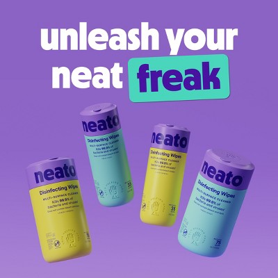 neato Wipes Canister All-Purpose Cleaners - Fresh - 35ct