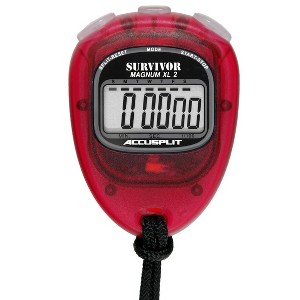 Accusplit Survivor 2 Professional Stopwatch with Magnum XL Display for Easy Readability | Cumulative Split timing with Split Release Action - 1 of 1
