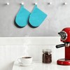 REGALWOVEN Gripping for Baking Grilling Heat Resistant Cotton Oven Mitts Set of 2 7.9x5.7inch - 3 of 4