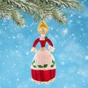 De Carlini Italian Ornaments 6.0 Inch Mrs. Claus' Christmas Countdown Christmas Tree Ornament , Christmas Decor Italian Glass Ornament (1PC) - 2 of 4