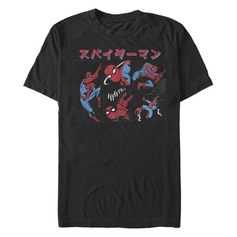 Men's Marvel Spider-Man Comic Panels T-Shirt - image 1 of 4