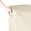 KHOMO GEAR Air Conditioner Cover – Waterproof Outdoor AC Unit Protector – Beige – Heavy Duty, All-Season Protection for Window & Wall-Mounted AC Units - 4 of 4