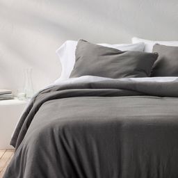 Heavyweight Linen Blend Comforter & Sham Set - Casaluna™