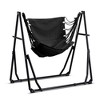 Ainfox 2 in 1 Portable Hammock Bed and Swinging Chair with Collapsible Steel Stand  With Carrying Bag - 3 of 4