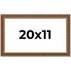 PosterPalooza | Classic Gold Picture Frame - UV Acrylic, Backing Board, Hanging Hardware Included - 2 of 4