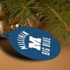 Millikin University Big Blue Logo Aluminum Holiday Christmas Tree Ornament - 4 of 4