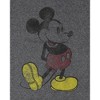 Mickey Mouse Mens' Classic Pose Distressed Washed-Out Graphic Print T-Shirt - 2 of 3
