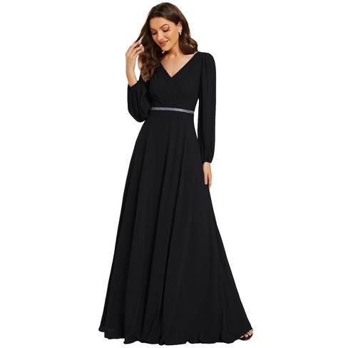 Ever outlet Pretty Formal Evening Draped Dress