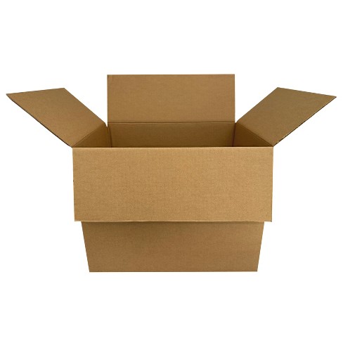 UOFFICE 25 - Corrugated Boxes 18 x 12 x 12" - Cardboard Shipping Box - image 1 of 4