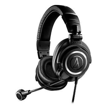 Audio-technica Ath-m50xsts, Xlr Streamset Streaming Headset, Black