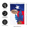 Evergreen Flag Texas Blue Bonnets Garden Applique Flag - 2 of 4