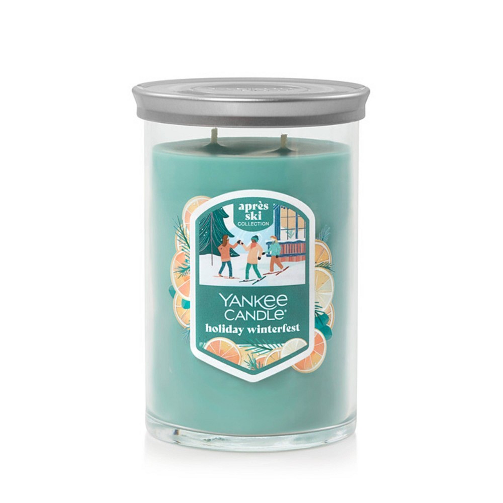 Signature Tumbler Holiday Winterfest Candle 20oz - Yankee Candle
